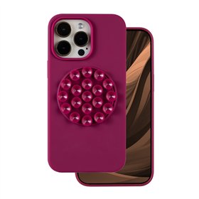 Silicone Stick case for iPhone 16 6,1&quot maroon