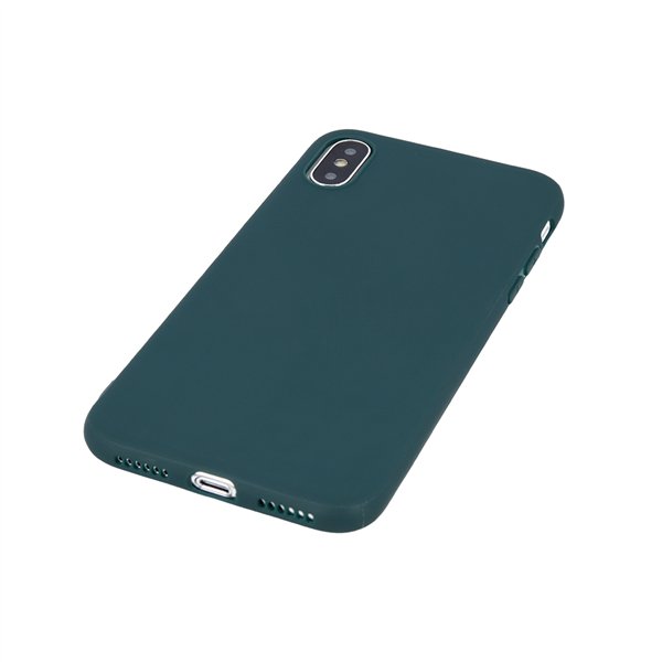 Matt TPU case for Poco M7 Pro 5G forest green