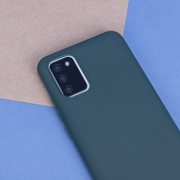 Matt TPU case for Poco M7 Pro 5G forest green