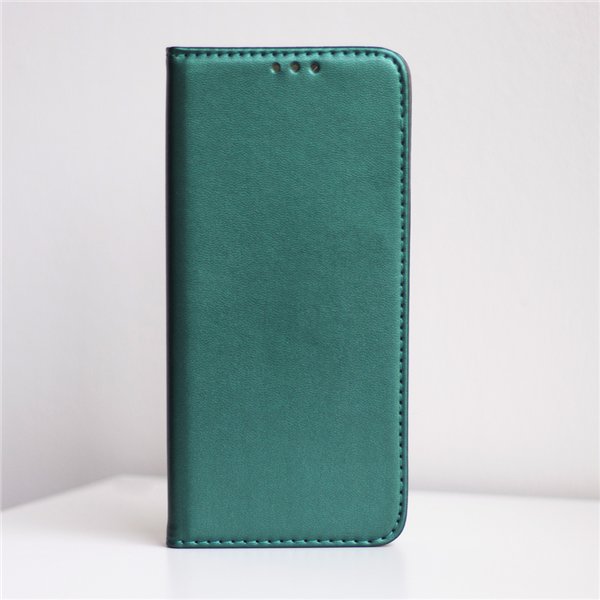 Smart Magnetic case for Oppo Reno 14 5G (Global) / 14FS 5G (Global) dark green