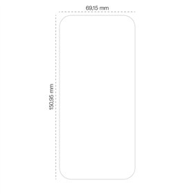 Etteri hybrid glass for iPhone 17 Air 6,5&quot