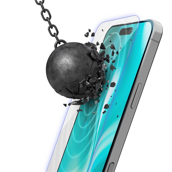 Etteri hybrid glass for iPhone 17 Pro 6,3&quot