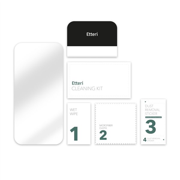 Etteri hybrid glass for iPhone 17 Pro Max 6,9&quot