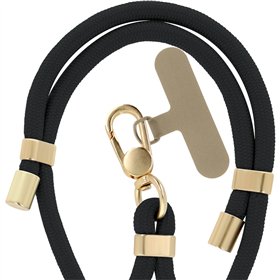 Universal phone strap Elegant black