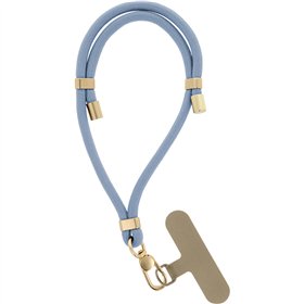 Universal phone strap Elegant light blue