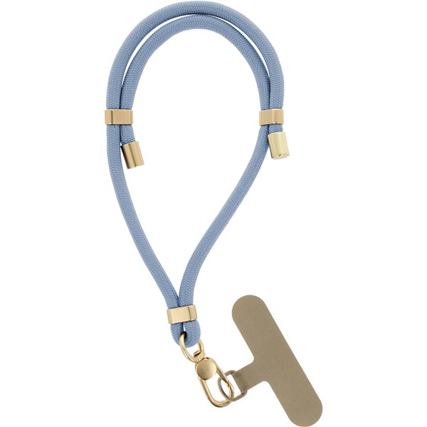 Universal phone strap Elegant light blue