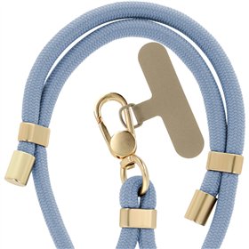 Universal phone strap Elegant light blue