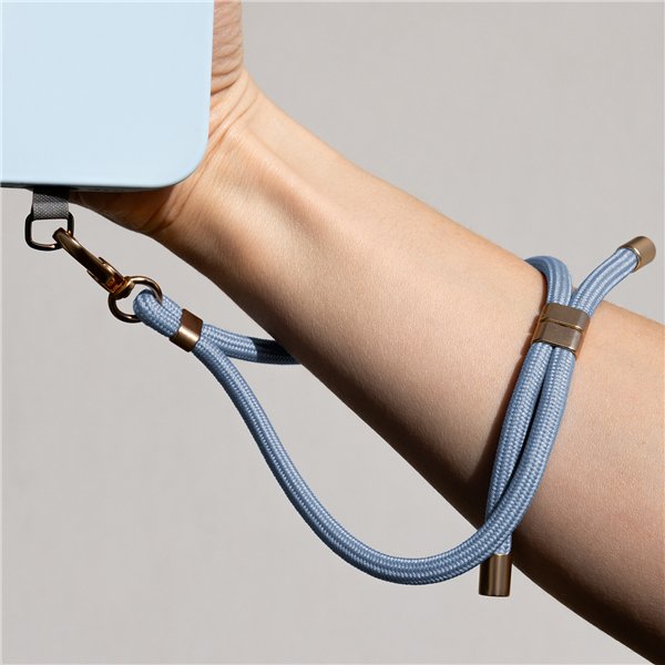 Universal phone strap Elegant light blue