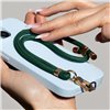 Universal phone strap Elegant green