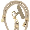 Universal phone strap Elegant gold