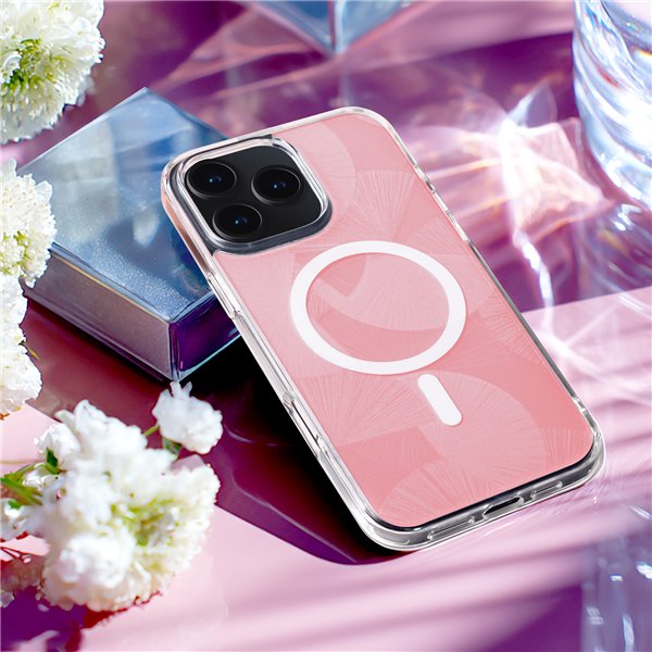 Flash Mag case for iPhone 16 Pro Max 6,9&quot pink