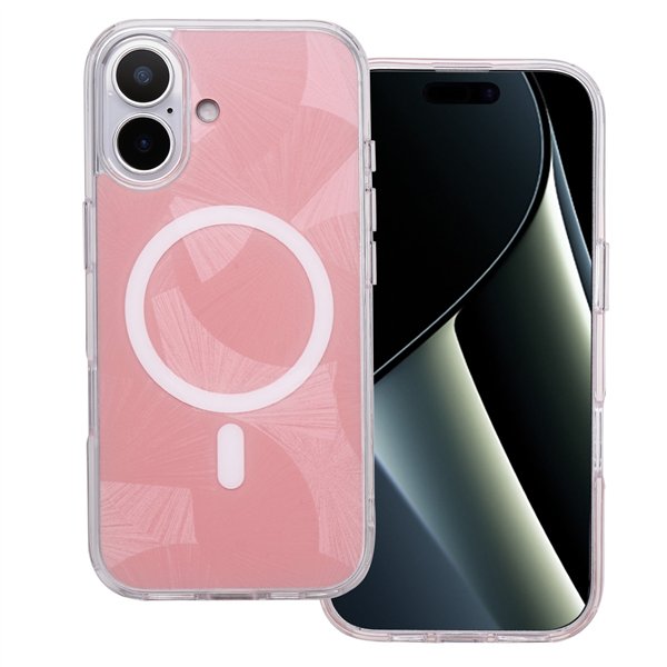 Flash Mag case for iPhone 17 6,3" pink