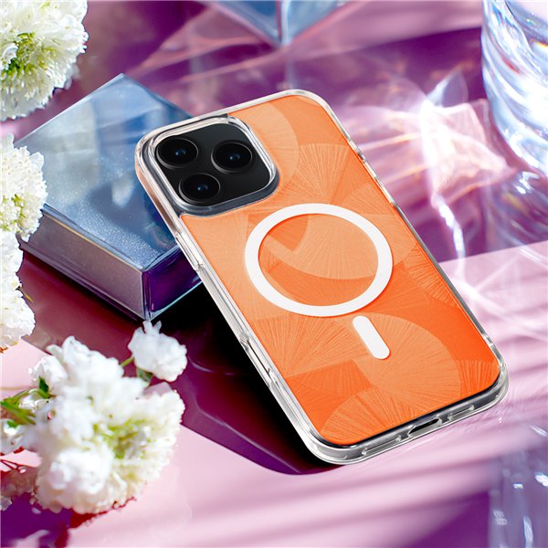 Flash Mag case for iPhone 17 Pro Max 6,9&quot orange