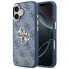 Guess case for iPhone 17 HC 4G PU W/ BIG 4G CLASSIC LOGO GD blue