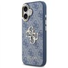 Guess case for iPhone 17 HC 4G PU W/ BIG 4G CLASSIC LOGO GD blue