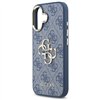 Guess case for iPhone 17 HC 4G PU W/ BIG 4G CLASSIC LOGO GD blue