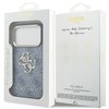 Guess case for iPhone 17 Pro HC 4G PU W/ BIG 4G CLASSIC LOGO GD blue
