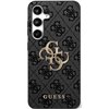 Guess case for Samsung Galaxy S25 FE HC PU LEATHER 4G METAL LOGO black