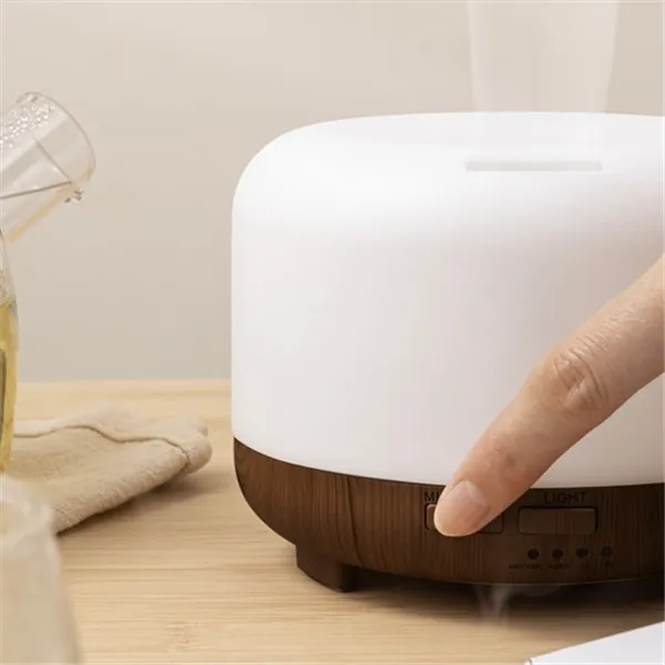 Aroma difuzors - LED mitrinātājs ar tālvadības pulti N23511