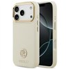 Guess Grained Strass Logo MagSafe case for iPhone 17 Pro beige