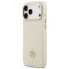 Guess Grained Strass Logo MagSafe case for iPhone 17 Pro Max beige