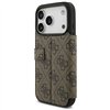 Guess Book 4G Metal Logo case for iPhone 17 Pro brown