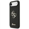 Guess Silicone Big 4G Script case for iPhone Air black