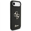 Guess Silicone Big 4G Script case for iPhone Air black