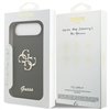 Guess Silicone Big 4G Script case for iPhone Air black