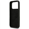 Guess Silicone Big 4G Script case for iPhone 17 Pro black