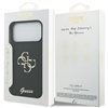 Guess Silicone Big 4G Script case for iPhone 17 Pro Max black