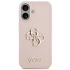 Guess Silicone Big 4G Script case for iPhone 17 pink