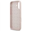 Guess Silicone Big 4G Script case for iPhone 17 pink