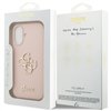 Guess Silicone Big 4G Script case for iPhone 17 pink