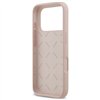 Guess Silicone Big 4G Script case for iPhone 17 Pro pink