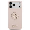 Guess Silicone Big 4G Script case for iPhone 17 Pro Max pink