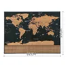 Карта мира - скретч-карта с флагами + аксессуары 23442