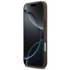 Guess 4G Double Card Triangle case for iPhone 17 Pro Max brown