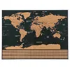 Карта мира - скретч-карта с флагами + аксессуары 23442
