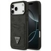 Guess 4G Double Card Triangle case for iPhone 17 Pro Max black