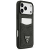 Guess 4G Double Card Triangle case for iPhone 17 Pro Max black