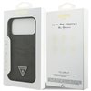 Guess 4G Double Card Triangle case for iPhone 17 Pro Max black