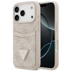 Guess 4G Double Card Triangle case for iPhone 17 Pro pink