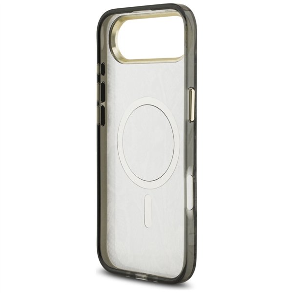 Guess Python Pattern MagSafe case for iPhone Air black