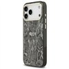 Guess Python Pattern MagSafe case for iPhone 17 Pro Max black