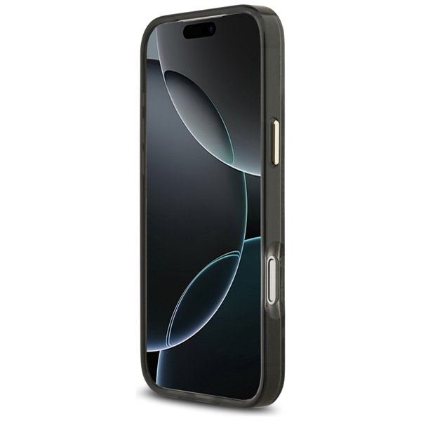 Guess Python Pattern MagSafe case for iPhone 17 Pro Max black