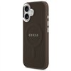 Guess Classic Logo MagSafe case for iPhone 17 brown