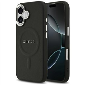 Guess Classic Logo MagSafe case for iPhone 17 black