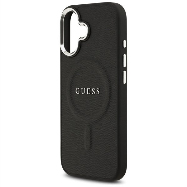 Guess Classic Logo MagSafe case for iPhone 17 black