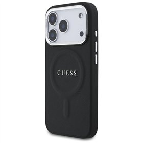 Guess Classic Logo MagSafe case for iPhone 17 Pro black